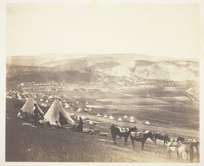 Ratsuväen leiri, Balaklava tekijältä Roger Fenton