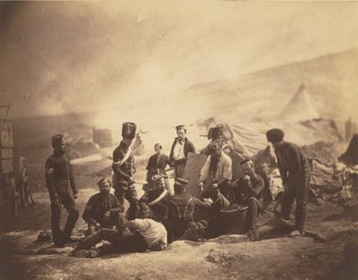 8. husaarien keittokatos tekijältä Roger Fenton