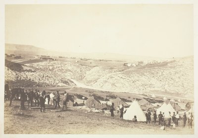 Hevostykistöjen leiri, 1855. tekijältä Roger Fenton
