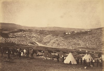 Hevostykistön leiri tekijältä Roger Fenton