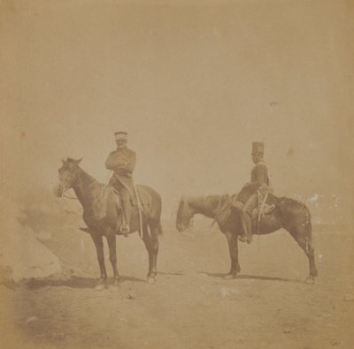 Kenraali Sir John Pennefather ja sankari, 1855 tekijältä Roger Fenton