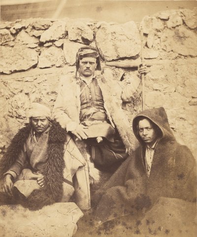 Kroatialaisten päälliköiden ryhmä tekijältä Roger Fenton