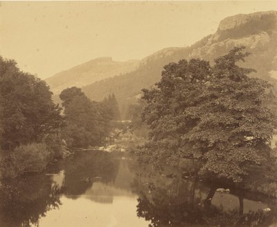 [Maisema joella] tekijältä Roger Fenton