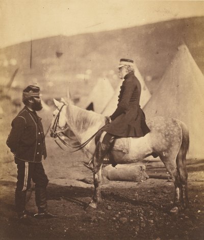 Kenraaliluutnantti Sir J.Y. Scarlett, K.C.B. (K.C.B.). tekijältä Roger Fenton