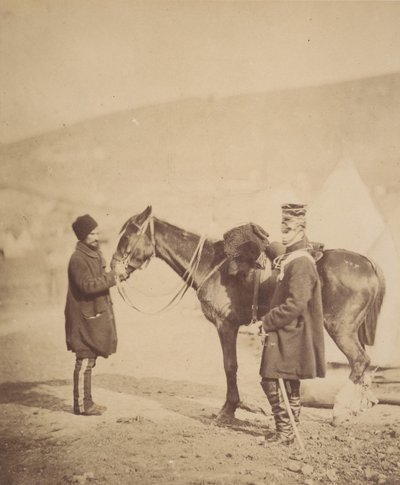 Kenraalimajuri A. H. King, 1855. tekijältä Roger Fenton