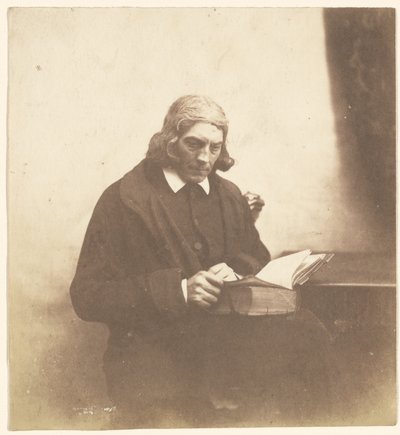 [Kirjan kanssa olevan papin muotokuva] tekijältä Roger Fenton
