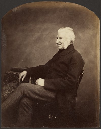 [Miehen muotokuva, 3/4 näkymä] tekijältä Roger Fenton