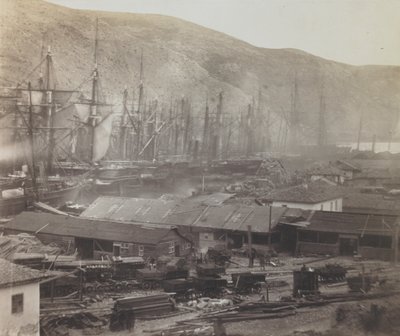 Rautatievarikot ja korjaamot, Balaklava tekijältä Roger Fenton