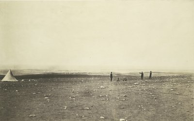 Sebastopol Cathcartin kukkulalta, 1855. tekijältä Roger Fenton