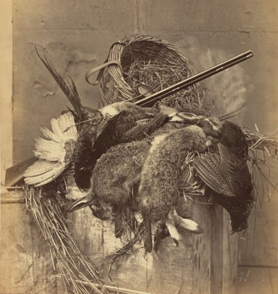 [Still Life with Game and Gun] tekijältä Roger Fenton