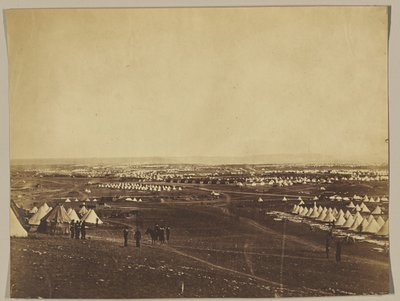 Liittoutuneiden leiri ennen Sebastopolia tekijältä Roger Fenton