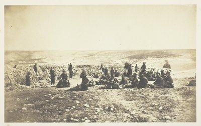 Ranskalainen linnake Inkermannissa tekijältä Roger Fenton