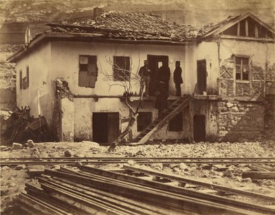 Vanha postitoimisto, Balaklava. tekijältä Roger Fenton