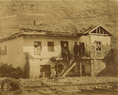 Vanha postitoimisto, Balaklava. tekijältä Roger Fenton