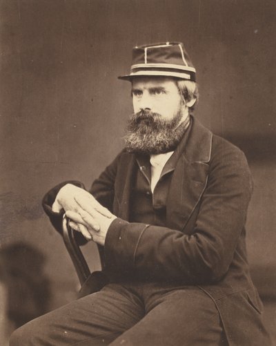 miehen muotokuva ,c. 1855 (kuva) tekijältä Roger Fenton