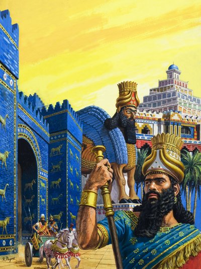 Babylon the Mighty (guassia paperille) tekijältä Roger Payne