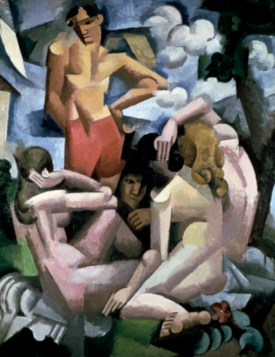 Uimarit, 1912. tekijältä Roger de La Fresnaye