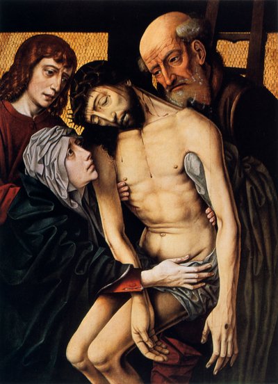 Laskeutuminen ristiltä, c1430. tekijältä Rogier van der Weyden