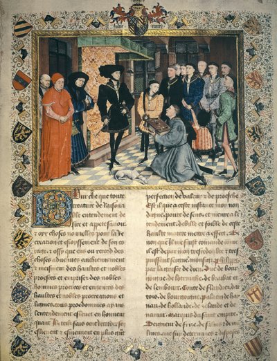 Jean Wauquelin (kuollut 1452) esittelee Hainaut