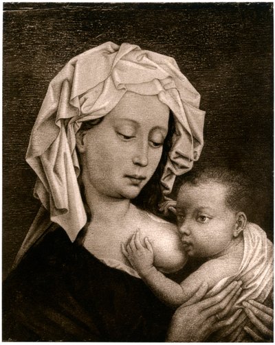 Madonna ja lapsi, 1927 tekijältä Rogier van der Weyden