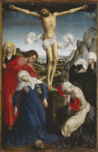 Ristiinnaulitseminen, n. 1510 tekijältä Rogier van der Weyden
