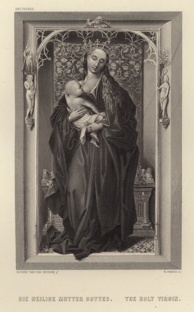 Pyhä Neitsyt tekijältä Rogier van der Weyden