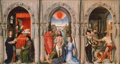 Rogier van der Weydenin kastajan triptyykki (1399-1464) tekijältä Rogier van der Weyden