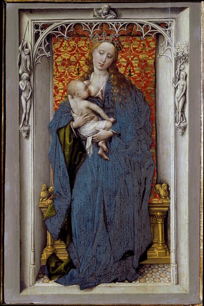 Neitsyt ja lapsi (maalaus tekijältä Rogier van der Weyden