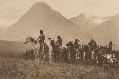 The Pass Finders, Piegan, Montana,1913 (kuva) tekijältä Roland W. Reed