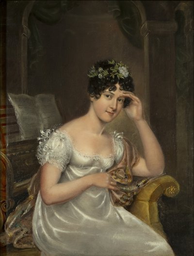 Omakuva, n. 1814 (öljy kankaalle) tekijältä Rolinda Sharples