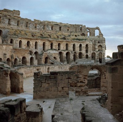 El Djemin amfiteatteri, n. 238 jKr tekijältä Roman