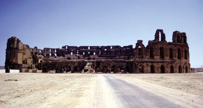 El-Djemin amfiteatteri (Tunisia). tekijältä Roman