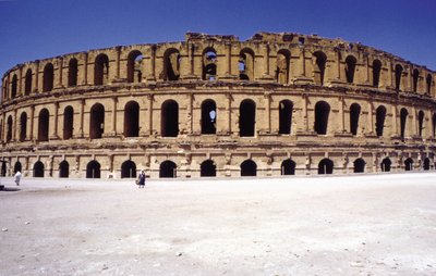 El-Djemin amfiteatteri (Tunisia). tekijältä Roman