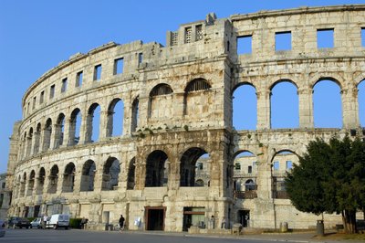 Pulan amfiteatteri, Kroatia tekijältä Roman