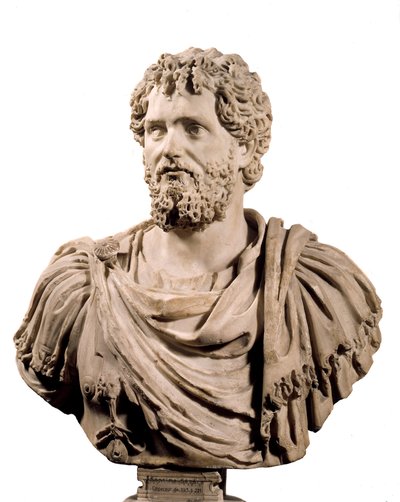 Art Rome: Rooman keisari Septime Severen (keisari 193 - 211 jKr.) rintakuva. Pariisi, Musee du Louvre tekijältä Roman