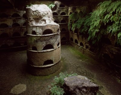 Scipionien haudan kolumbaario, 3. vuosisadalta eKr. - 1. vuosisadalle jKr. (valokuvaus) tekijältä Roman