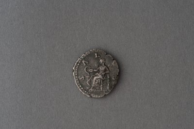 Denarius of Faustina (hopea) tekijältä Roman