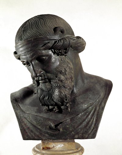 Dionysos (tai Platon tai dionysiokpappi) (pronssirintakuva tekijältä Roman