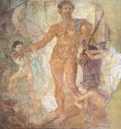 Fresko, joka kuvaa Theseus Liberatoria (fresko) tekijältä Roman