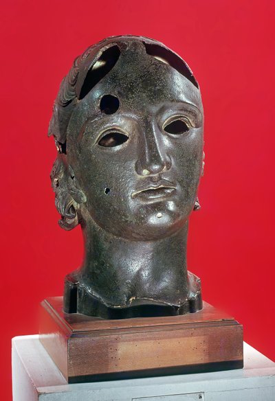 Apollon päällikkö, Nimesistä, 1.-2. vuosisadalla (pronssi) tekijältä Roman
