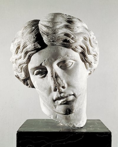 Amazonin pää (marmoriveistos, 2. vuosisadalla jKr.) tekijältä Roman