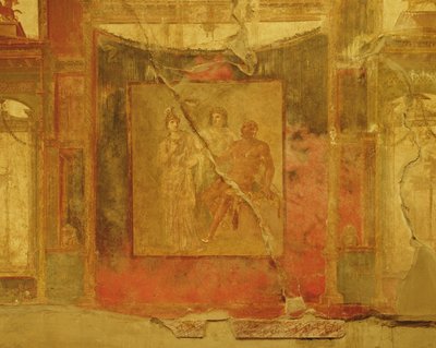 Hercules Junon ja Minervan välillä, The College of the Augustales tekijältä Roman