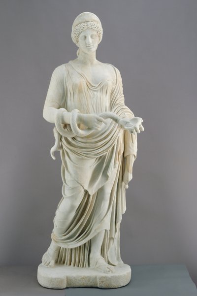 Hygieia, noin 170 jKr (marmori) tekijältä Roman