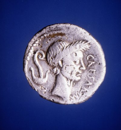Julius Caesar - roomalainen kolikko tekijältä Roman