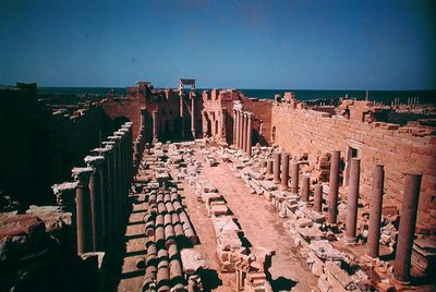 Leptis Magna, Labdah (limestone) (photo)finn tekijältä Roman