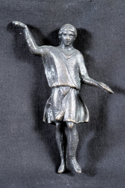 Offrande-patsas pronssissa, coll. yksityinen, 2. vuosisadalla. Oletettavasti pyhiinvaeltajien toimesta Marsin temppelissä. tekijältä Roman