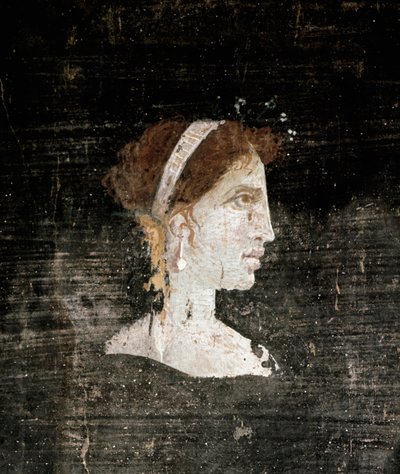Naisen muotokuva luultavasti Kleopatra tekijältä Roman
