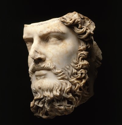Toinen keisari Lucius Veruksen muotokuva tekijältä Roman