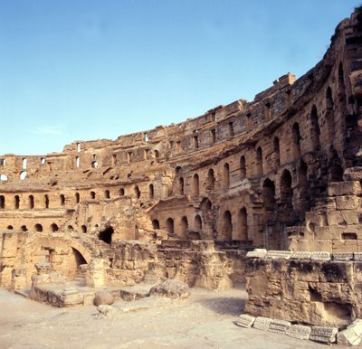 Roman Colosseum El-Djem, Tunisia. tekijältä Roman