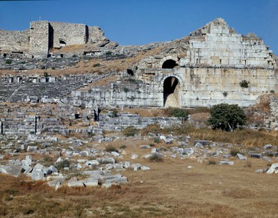 Roomalainen taide, hellenistinen aika: Miletoksen teatteri. 2. vuosisadalla. Turkki tekijältä Roman